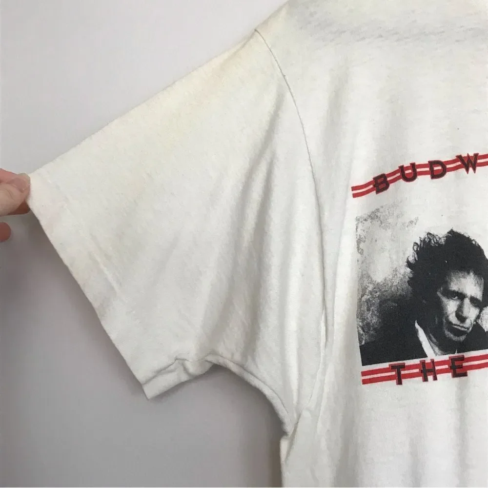 Original Vintage The Rolling Stones Budweiser Presents Tshirt Mens Sz XL